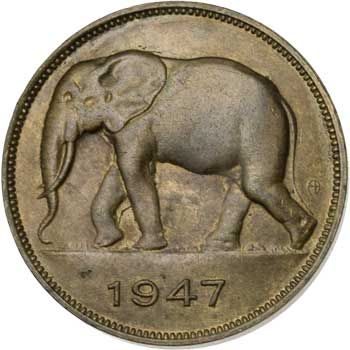 Belgian Congo 5-FRANCS (KM29)