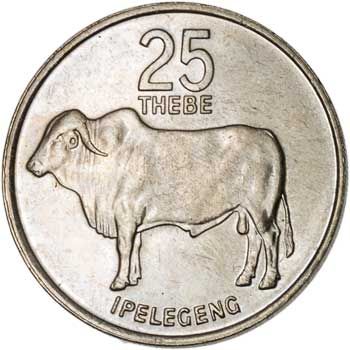 Botswana 25-THEBE (KM6)