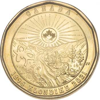 Canada 1-DOLLAR 2021 Klondike