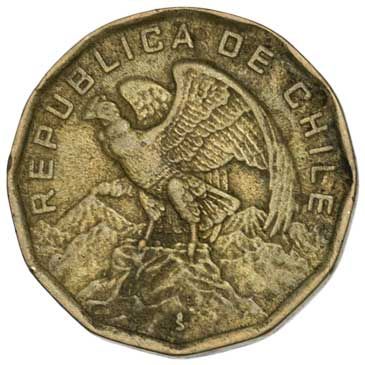 Chile 100-ESCUDOS (KM202)