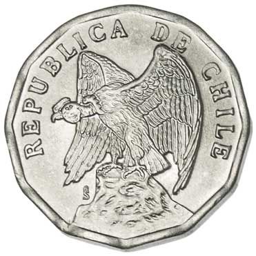 Chile 10-CENTAVOS (KM205a)