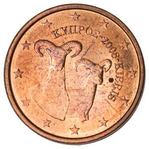 Cyprus 2-EURO CENT (KM79)