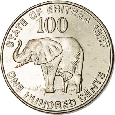 Eritrea 100-CENTS (KM48)