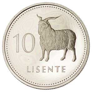 Lesotho 10-LISENTE (KM19)