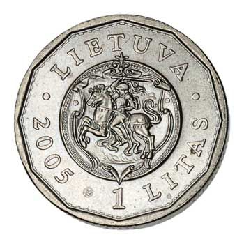 Lithuania 1-LITAS (KM142)