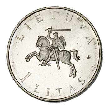 Lithuania 1-LITAS (KM162)