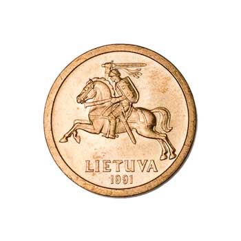 Lithuania 10-CENTU (KM88)