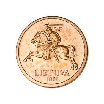 Lithuania 20-CENTU (KM89)