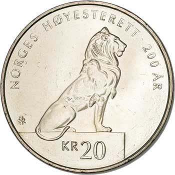 Norway 20-KRONER (KM491)