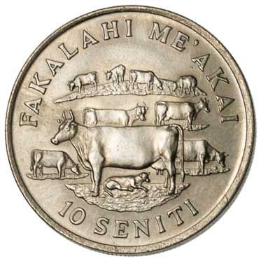 Tonga 10-SENITI (KM45)