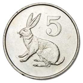 Zimbabwe 5-CENTS (KM2)